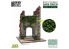 Green Stuff 4647 Feuillage lierre miniature - Bouleau vert foncé - Petit 1/35