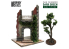 Green Stuff 4631 Feuillage lierre miniature - Chêne vert foncé - Petit 1/72