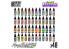Green Stuff 12262 Mega Set - Effets Spéciaux 48 pots