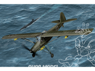 Hobby Boss maquette avion 80184 Fieseler Fi-156U Storch 1/35
