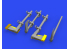 Eduard kit d'amelioration brassin Big SIN635001 Set outils Allemands WWII 1/35