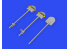 Eduard kit d'amelioration brassin Big SIN635001 Set outils Allemands WWII 1/35