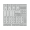 EDUARD photodecoupe avion 481142 Racks bombes B-24J Hobby Boss 1/48