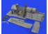 Eduard kit d'amelioration brassin Print 672363 Cockpit P-51D-5 Eduard 1/72