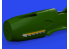 Eduard kit d'amelioration avion Löök+ 674011 Messerschmitt Bf 109F Eduard 1/72