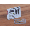 Eduard Space d&eacute;calques 3D 3DL48186 A-10C Great Wall Hobby 1/48