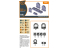 Clear Prop kit d'amelioration avion CPA48033 Jeu de roues pour F-35A 1/48