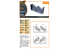 Clear Prop kit d'amelioration avion CPA72119 Pots d'échappement Me-410 B-1/U2/U4/R4 kits Finemolds 1/72