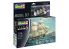 revell bateau 65458 Model Set Darwin's Historical Discovery Barque H.M.S. Beagle avec accessoires de base 1/96