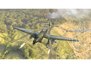 Italeri maquette avion 2830 Ju 87 G-1 Stuka Kanonenvogel 1/48