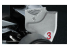 HASEGAWA TF18 PLAQUE FINITION Adhésive effet Carbone argent 20 90x200mm