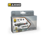 MIG peinture Atom 20904 Set peintures Focke Wulf Fw 190 6 x 20ml