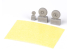 Eduard kit d'amelioration brassin 672370 Roues diamond tread 2 P-51D Eduard 1/72