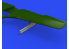 Eduard kit d'amelioration brassin 672378 Lance roquettes Bazooka P-51D Eduard 1/72