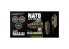 Ak interactive Real Colors Set RCS131 Couleurs des AFV de l'OTAN