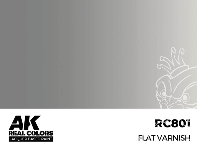 Ak interactive Real Colors RC801 Vernis Mat - Flat Varnish 17ml