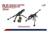 Magic Factory Maquette militaire 2009 Ensemble d'armes support d'infanterie Russe 1/35
