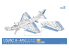 Magic Factory Maquette AVION 5002 A-4M Skyhawk Avion d'attaque léger 1/48