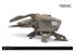 Meng maquette film DS-007 Meng Model prend son envol avec le kit de modèle d'ornithoptère Dune Atreides