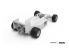 Meng maquette voiture CS-007 Une réplique classique d'une voiture de course légendaire McLaren MP/4 1/24