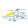 Eduard Express Mask JX327 AH-64A Early Trumpeter 1/35