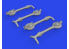 Eduard kit d'amelioration avion brassin Print 6481030 Superchargers B-24J Hobby Boss 1/48