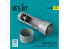 ResKit amelioration RSU32-0010 Buse d'échappement MiG-23 (M, MF) pour kit Trumpeter imprimé en 3D 1/32