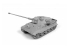 Zvezda maquette plastique 3616 "Royal Tiger" avec tourelle Porsche 1/35