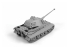 Zvezda maquette plastique 3616 "Royal Tiger" avec tourelle Porsche 1/35