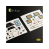 Kelik Decals 3D K35021 Autocollants 3D int&eacute;rieurs AH-1G "Cobra" pour kit ICM 1/35