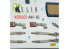 Kelik Decals 3D K35021 Autocollants 3D intérieurs AH-1G "Cobra" pour kit ICM 1/35
