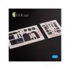 Kelik Decals 3D K72079 D&eacute;calcomanies 3D int&eacute;rieures du F-84F Thunderstreak pour kit Special Hobby 1/72