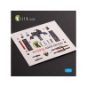 Kelik Decals 3D K72076 Autocollants 3D int&eacute;rieurs Amx Ghibli pour kit Italeri 1/72
