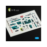 Kelik Decals 3D K72057 D&eacute;calcomanies 3D int&eacute;rieures MiG-23 ML/MLA pour kit ClearProp 1/72