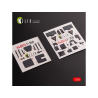 Kelik Decals 3D K48076 D&eacute;calcomanies 3D int&eacute;rieures F-35B pour kit Tamiya 1/48