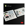 Kelik Decals 3D K48071 D&eacute;calcomanies 3D int&eacute;rieures AH-1G pour kit ICM/SpecialHobby 1/48