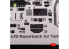 Kelik Decals 3D K48015 Décalcomanies 3D intérieures P-47D "Razorback" pour kit Tamiya 1/48