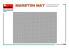 Mini Art maquette avion 49019 PISTE D'ATTERRISSAGE MARSTON MAT AVEC BARILS 1/48