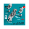 ResKit kit amelioration RSU48-0327 Cockpit OV-10A d&eacute;calco 3D trains d'atterrissage compartiment roues roues lest&eacute;es kit ICM 1/48