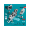 ResKit kit amelioration RSU48-0329 Cockpit OV-10D+ d&eacute;cal 3D trains d'atterrissage compartiment roues roues lest&eacute;es kit ICM 1/48