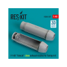 ResKit kit d'amelioration Avion RSU48-0387 Buses d'&eacute;chappement ferm&eacute;es F-14D "Tomcat" pour kit Tamiya Imprim&eacute; en 3D 1/48