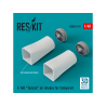 ResKit kit d'amelioration RSU48-0379 Prises d'air F-14D "Tomcat" pour kit Tamiya imprim&eacute;es en 3D 1/48