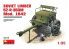 MINI ART maquette militaire 35115 CAISSON D&amp;39ARTILLERIE SOVIETIQUE 52-R-353M 1/35