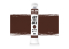 AK peinture a l'huile AKABT070 Terre de Sienne brûlée rouille foncée 20ml