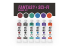 AK peinture a l'huile AKABT310 ENSEMBLE DE COULEURS FANTAISIE ET ​​SCIENCE-FICTION 6x20ml