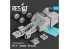 ResKit kit RSK72-0005 MJ-1C " Jammer " lift truck 3D Printed model kit 1/72