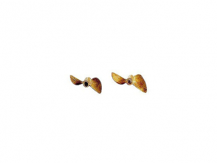 helice Ø 32mm course, 2 pales en laiton GRAUPNER 2330.32