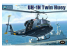 Kitty Hawk maquette hélicoptère kh80158 HÉLICOPTÈRE US UH-1N "TWIN HUEY" avec 3 figurines US NAVY 1980 1/35