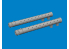 Eduard kit d'amelioration avion brassin Print 6481044 Gun barrels Bulldog Airfix 1/48