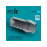 ResKit kit d'amelioration Avion RSU72-0180 Buse d'&eacute;chappement F-35 (A,C) Lightning II kit Tamiya imprim&eacute; en 3D 1/72